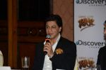 Shahrukh Khan at Living with KKR documentry on discovery Channel in Mumbai on 20th Feb 2014